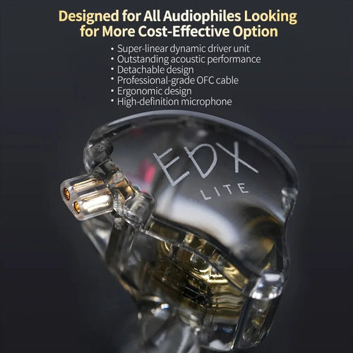 KZ EDX Lite Earphones