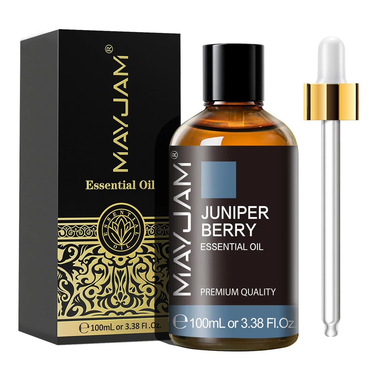 Zen Active Living Essential Oil Blend 100ml Amber Bottle with Dropper