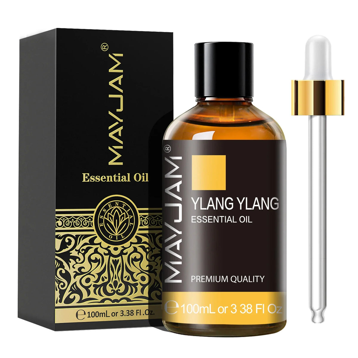 Zen Active Living Essential Oil Blend 100ml Amber Bottle with Dropper