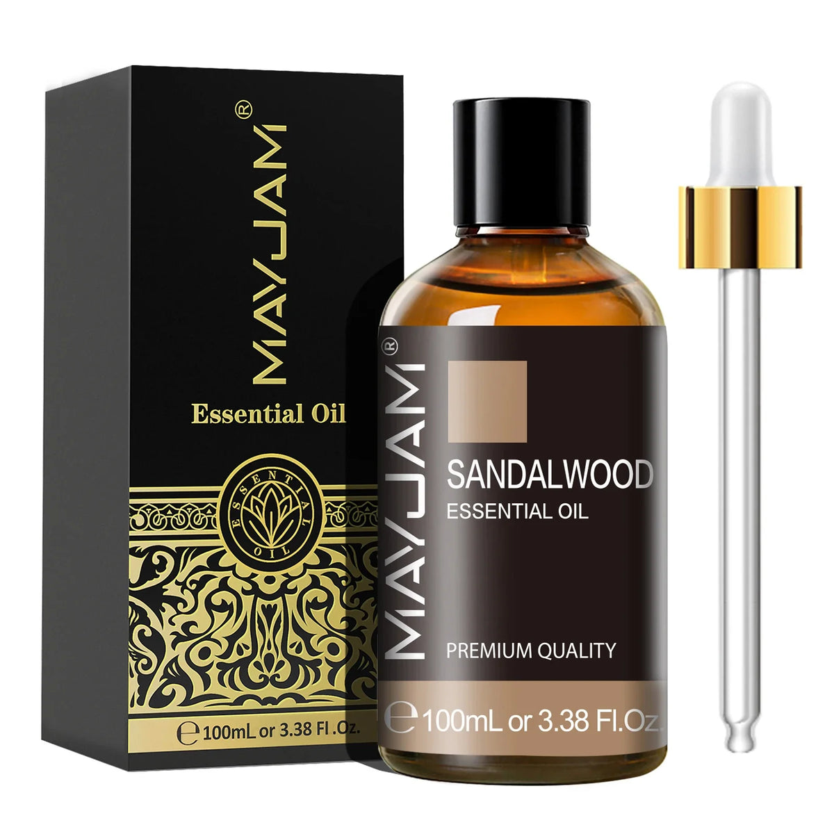 Zen Active Living Essential Oil Blend 100ml Amber Bottle with Dropper