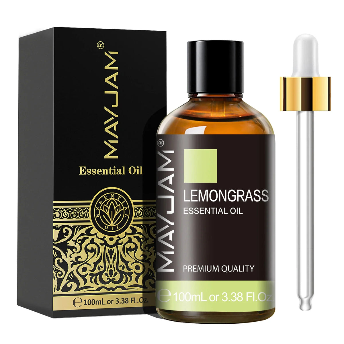 Zen Active Living Essential Oil Blend 100ml Amber Bottle with Dropper