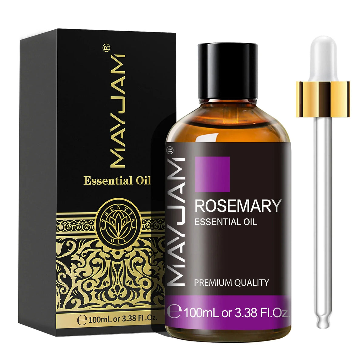 Zen Active Living Essential Oil Blend 100ml Amber Bottle with Dropper