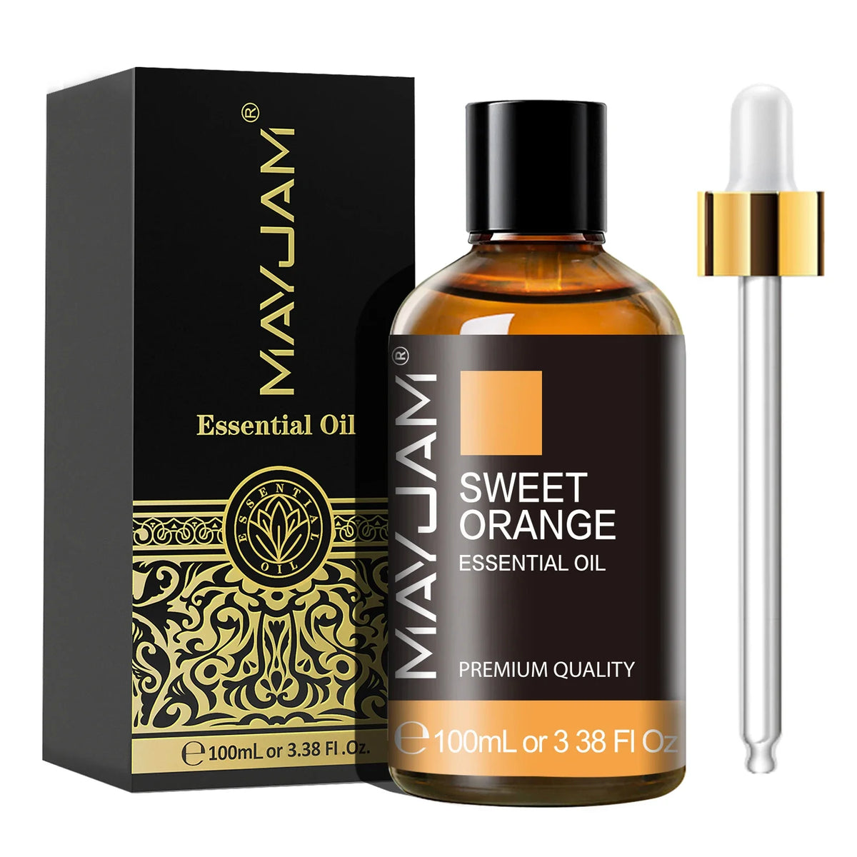 Zen Active Living Essential Oil Blend 100ml Amber Bottle with Dropper