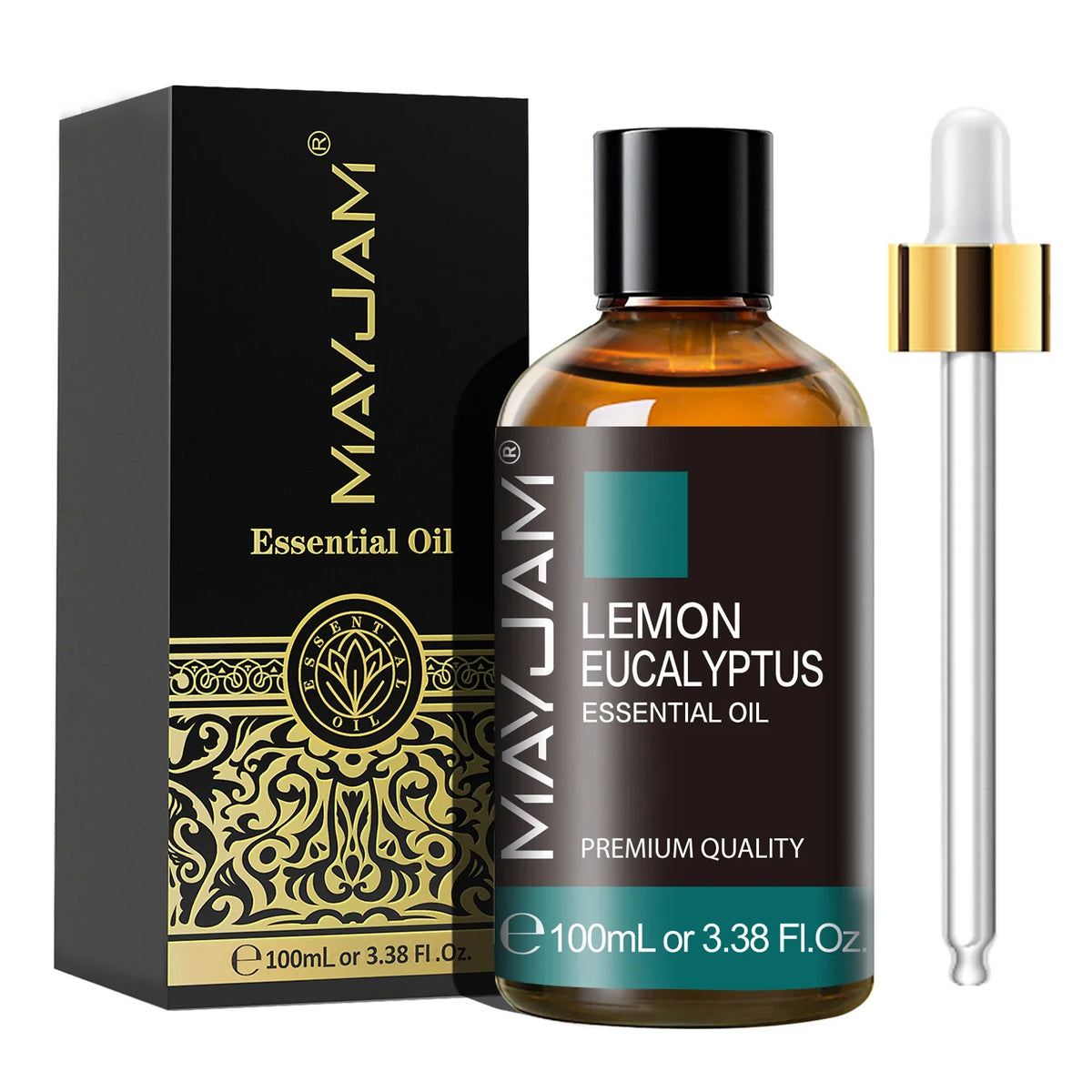 Zen Active Living Essential Oil Blend 100ml Amber Bottle with Dropper