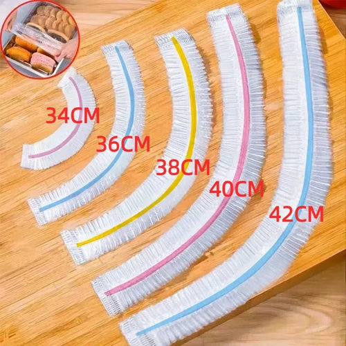 Vibrant Elastic Disposable Food Covers