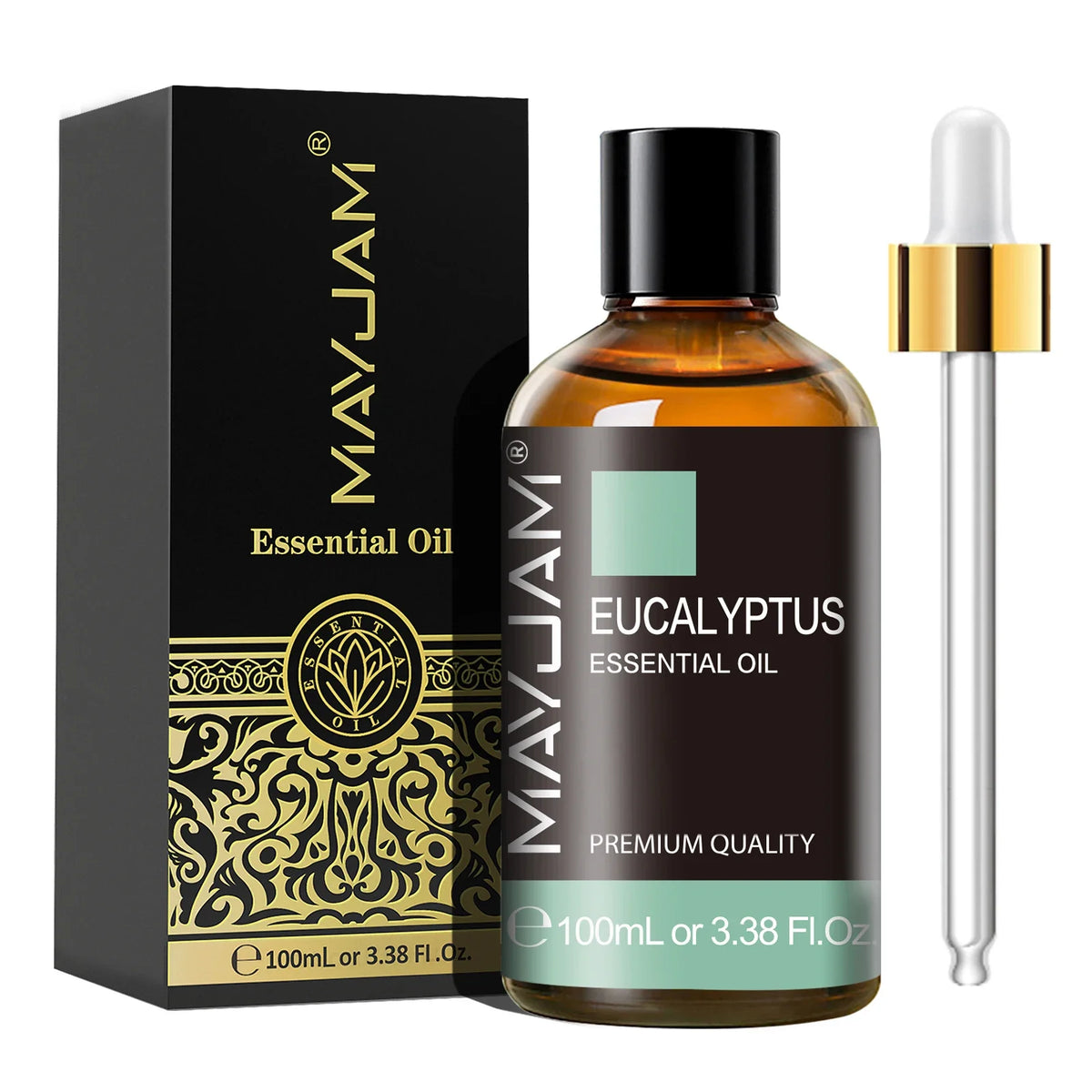Zen Active Living Essential Oil Blend 100ml Amber Bottle with Dropper