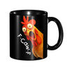 Rose Swirl Ceramic Coffee Mug