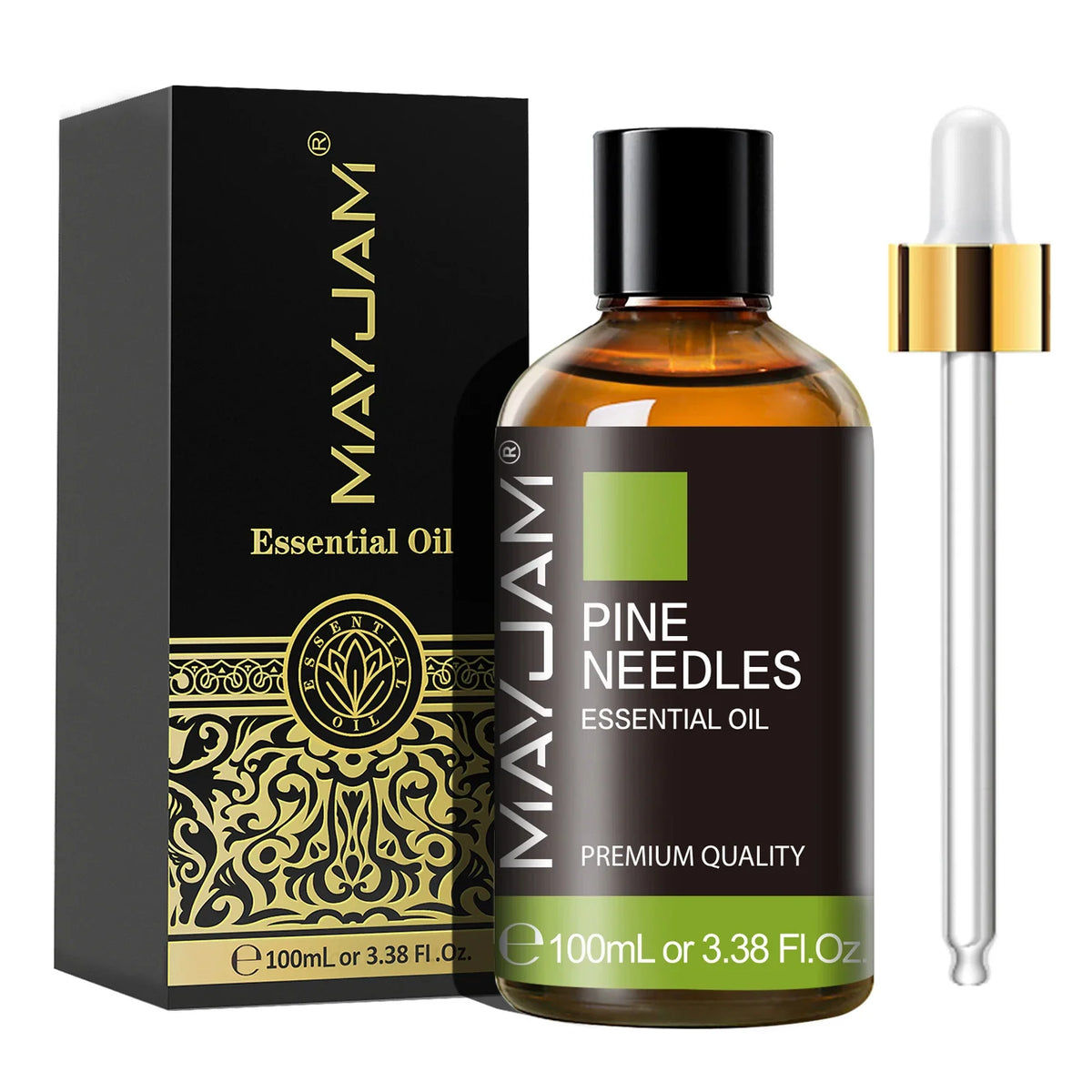 Zen Active Living Essential Oil Blend 100ml Amber Bottle with Dropper